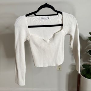 PETAL + PUP | ribbed sweater top